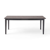 Farmhouse Charm Dining Table With Square Leg