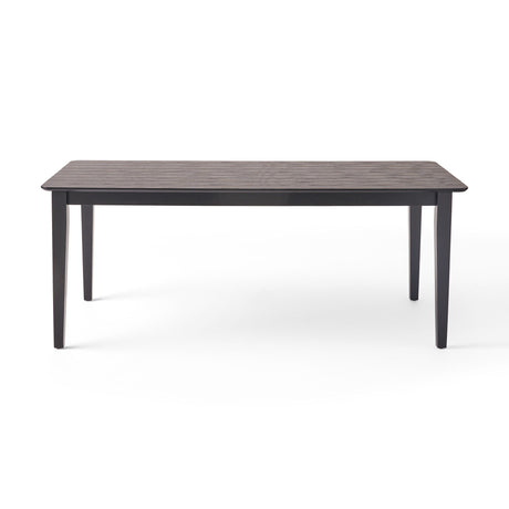 Farmhouse Charm Dining Table With Square Leg HouseOfZazla