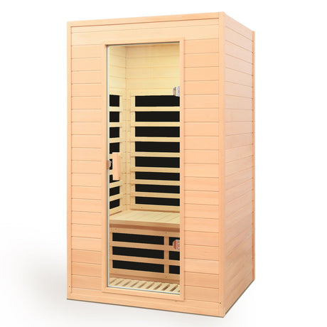 Hemlock Far Infrared Roof Embedded Indoor Sauna Room HouseOfZazla