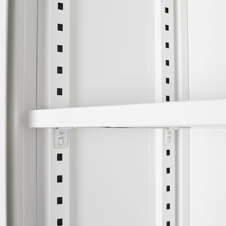 Metal Storage Cabinet With Locking Doors And Adjustable Shelf, Folding Filing Storage Cabinet, Folding Storage Locker Cabinet For Home Office, School, Garage HouseOfZazla