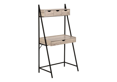 Contemporary Computer Desk for Home Office with Storage Drawers HouseOfZazla
