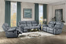 Zubaida Two Tone 3 Piece Recliner Living Room Set HouseOfZazla
