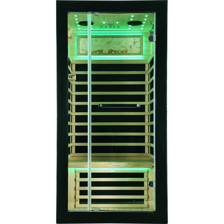 Single-person starlight ceiling lighting sauna HouseOfZazla