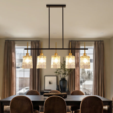 Modern Farmhouse 5-Light Dining Room Chandelier HouseOfZazla