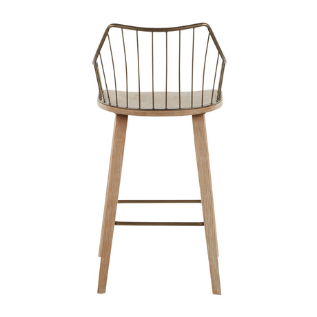 Winston - Farmhouse Counter Stool HouseOfZazla