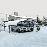 Heavy Duty Carport, All Weather Shelter - Black