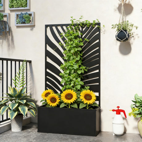Freestanding Plant Bed, Wall Mounted Flower Bed, Raised Garden Bed HouseOfZazla