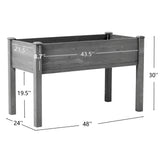 Elevated Raised Garden Bed For Outdoor