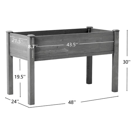 Elevated Raised Garden Bed For Outdoor HouseOfZazla