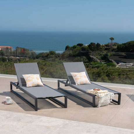 Chaise Lounge With 5 Reclining Positions, Outdoor Patio Lounge Chairs HouseOfZazla