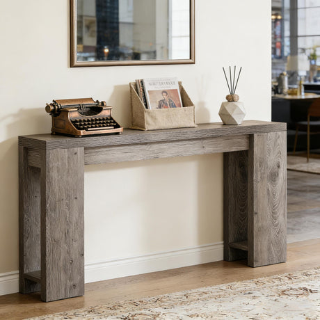 Wood Entryway Console Table, Console Table, Side Table HouseOfZazla