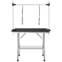 Large Grooming Table For Pet Dog And Cat With Adjustable Arm And Clamps Large Heavy Duty Animal Grooming Table HouseOfZazla
