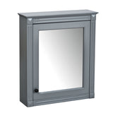 Wall Mounted Bathroom Storage Cabinet With Mirror, Medicine Cabinet With Height Adjustable Shelf
