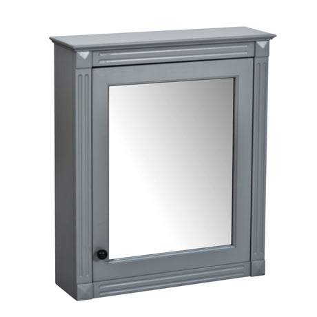 Wall Mounted Bathroom Storage Cabinet With Mirror, Medicine Cabinet With Height Adjustable Shelf HouseOfZazla