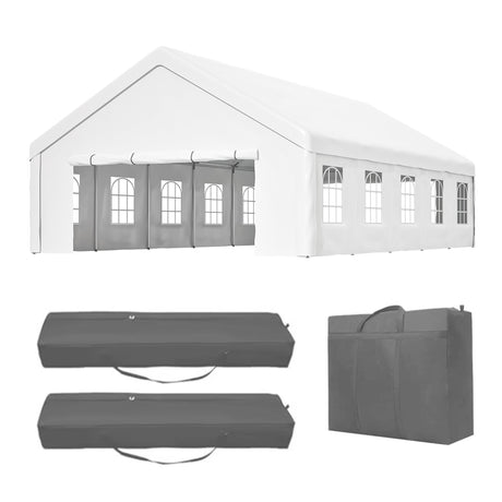 20x32 FT Party Tent with Removable Sidewalls & Storage Bags HouseOfZazla