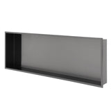 Stainless Steel Shower Niche With Seamless Design For Bathroom Storage