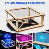 6 in 1 STEM Kit, Science Experiment STEM Projects Educational 3D Wooden Puzzle, DIY Toys Building WoodArtSupply