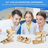 6 in 1 STEM Kit, Science Experiment STEM Projects Educational 3D Wooden Puzzle, DIY Toys Building WoodArtSupply