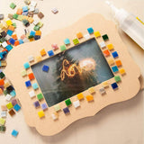 6-Pack Unfinished Wood Picture Frames, Holds 4X6" Photos Wooden Photo Frame DIY Crafts WoodArtSupply