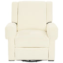 Manual Recliner Chair With Swivel Rocker Function, Dual Recline Angles HouseOfZazla