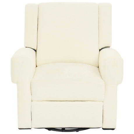 Manual Recliner Chair With Swivel Rocker Function, Dual Recline Angles HouseOfZazla