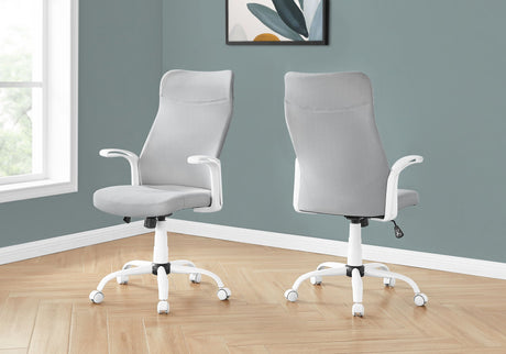 Office Chair, Adjustable Height, Swivel, Armrests, Contemporary & Modern HouseOfZazla