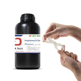 Siraya Tech Tenacious 3D Printer Resin Flexible 405nm UV-Curing Resin with High Impact Resistance Standard Photopolymer Resin for LCD DLP 3D Printing (1000g, Clear) Siraya Tech
