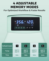 OFFNOVA 40 OZ Tumbler Heat Press Machine Mug Press Machine for Upper of 30oz 40oz Tumbler Sublimation Printing, 4 Adjustable Memory Modes Tumbler Press with Sublimation Paper, Tape and Gloves OFFNOVA