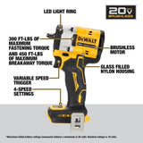 DEWALT ATOMIC 20V MAX* 3/8 in. Cordless Impact Wrench with Hog Ring Anvil (Tool Only) (DCF923B) DEWALT