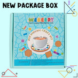 WEBEEDY 3 Styles DIY Mosaic Craft Kit Easy to Make DIY Flower Mosaic Bamboo Coasters Kits for Adults Beginner, Green Glass Mosaic Tiles with Blank Base Tray for Handmade Art Home Decor WEBEEDY