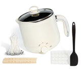 Aroparc Wax Melter for Candle Making Large 1.8L/60oz Electric Wax Melting Pot with Pouring Spout, Non-Stick Easy to Clean & Keep Warm - Wicks, Wick Stickers, Centering Tools, Spoon Aroparc