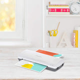 Swingline GBC Thermal Laminator Machine, Inspire, 9 Inch, Quick Warm-Up, 3 or 5 Mil, with 5 Standard Laminating Pouches for Home, Office and Classroom, Black (1701857) GBC