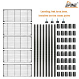 EFINE 5-Shelf Shelving Unit with Shelf Liners Set of 5, Adjustable, Metal Wire Shelves, 150lbs Loading Capacity Per Shelf, Shelving Units and Storage for Kitchen and Garage Catalina Creations