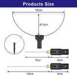 GOCHANGE 3 in 1 Foam Cutter Electric Cutting Machine Pen Tools Kit, 100-240V / 18W Styrofoam Cutting Pen with Electronic Voltage Transformer Adaptor GOCHANGE