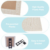 WEBEEDY DIY Daisy String Art Kit for Adults Beginners, Plumeria Flowers Nail String Craft Kit, Include All Accessories Creative Craft Kits Home Wall Decorations Unique Gift for Wedding WEBEEDY