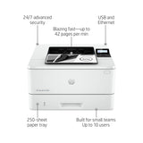 HP LaserJet Pro 4001n Black & White Printer (Renewed) HP