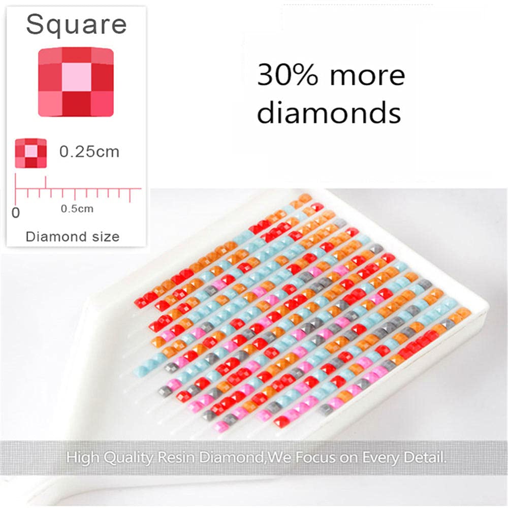 Diamond Painting Kits Bridge Bird,5D Diamond Art Kits Adults,DIY Full Drill Diamond Arts and Crafts for Kids,Diamond Crystal Art Pictures Painting by Numbers for Home Wall Decor 50x150cm/20x59inch プレステージ