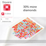 Diamond Painting Kits Bridge Bird,5D Diamond Art Kits Adults,DIY Full Drill Diamond Arts and Crafts for Kids,Diamond Crystal Art Pictures Painting by Numbers for Home Wall Decor 50x150cm/20x59inch プレステージ