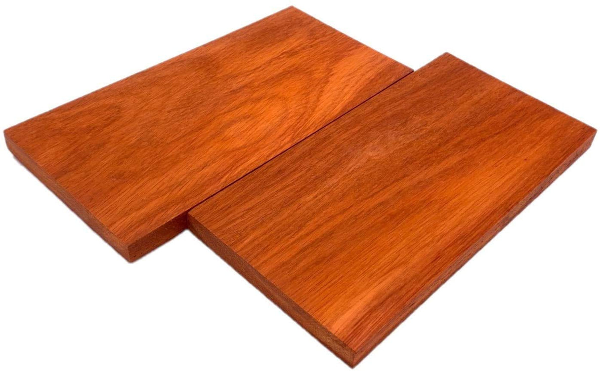 Padauk Lumber Board - 3/4" x 5" (2 Pcs) (3/4" x 5" x 48") Barrington Hardwoods