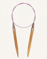 Aeelike Interchangeable Knitting Needles Set, 13 Pairs Circular Knitting Needles Set Bamboo Knitting Needles with Case Knitting Accessories for Socks Blankets Cushions Aeelike