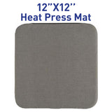 IMREN Heat Press Machine, 12" x 10" Portable Heat Press for T Shirts and Hoodies,Heat Press for Sublimation,Vinyl,Heat Transfer Project, Heat Press Machine with Heat Press Pad - Blue Imren