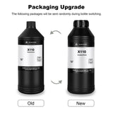 MAGFORMS X110 Upgraded Standard 3D Printing Resin, Enhanced Toughness & Strength, Non-Brittle 405nm UV Curing Resin with High Precision for 4K/6K/8K LCD DLP 3D Printers (Dark Gray, 1kg) Magforms