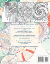 Abstract Mandalas Coloring Book for Adults: Relaxing Abstract Designs for Stress Relief and Focus WoodArtSupply