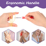 Ruidi TPR and ABS Handle Crochet Hook(9pcs) RUIDI