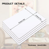 Self Stick Mounting Board 11 X 14 inch, for Cross Stitch, Photo Frame Backing （4 Pack） AXELIP