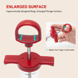 Ofargo Meat Injector Syringe, Meat Injectors for Smoking and BBQ with 2 Marinade Injector Needles; Injector Marinades for Meats, Turkey, Beef; 1-oz; User Manual Included Ofargo