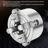 SANOU Lathe K72-100 4-Jaw Independent Reversible Metal Turning Machine Accessories Akozon