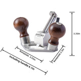 Cowryman 040 Router Plane Handheld Grooving Tool for Cutting Dados Grooves Mortise with 8MM Blade Cowryman
