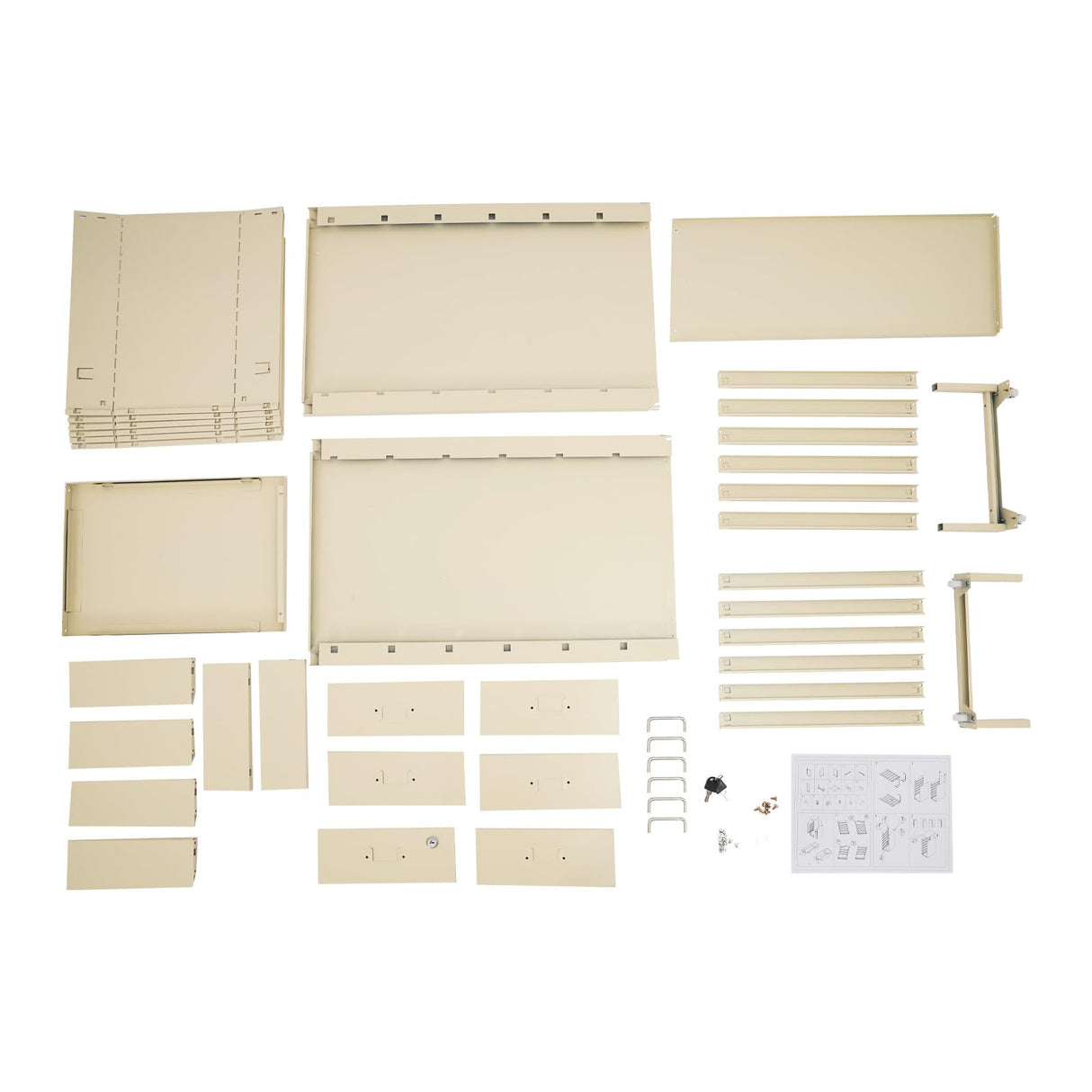 Philipreba 11x16x27in Metal File Storage Cabinet with 6 Drawers, Vertical Home Office File Folders Storage Cabinet with Wheels, Lockable Lateral File Box for Letter A4 File Size (Light Yellow) Philipreba