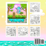 Zodiac Buddies: Cute & Comfy Zodiac Coloring Book – Relaxing Coloring for Teens & Adults Majosta